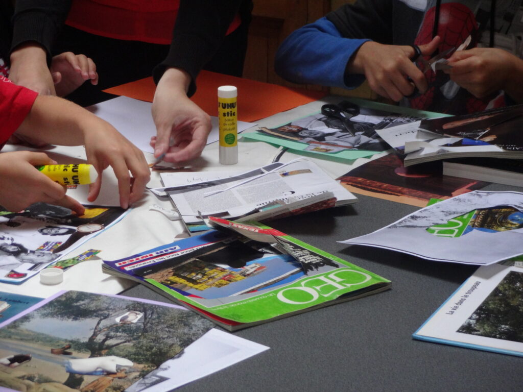 A la maison Jacques Prévert - Atelier créatif "Marque-page"