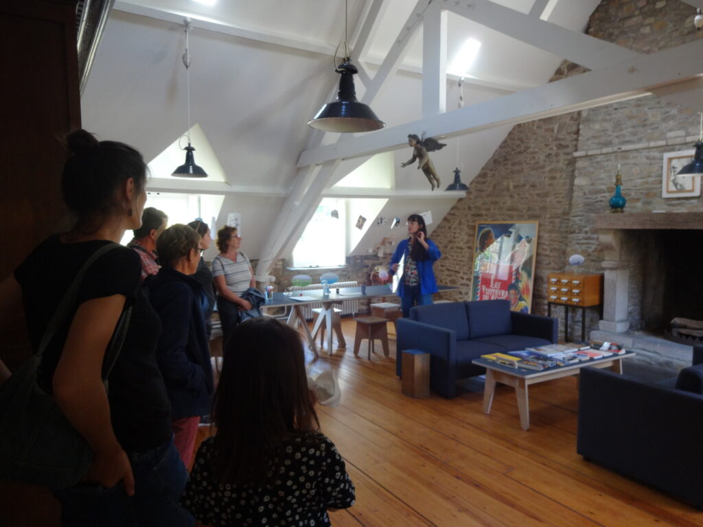 A la Maison Jacques Prévert - Visite dans l'atelier